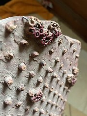 Vintage Carved Wooden and Wood and Metal Textile Wall Clay Stamps India