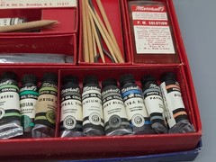 Vintage Marshall’s Photo Oil Colors Advanced Hobby Set 20 Oils All Sealed*