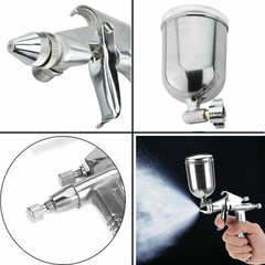 Mini HVLP Air Spray Gun Auto Car Detail Touch Up Paint Sprayer Spot Repair New