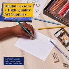 Prismacolor Technique LEVEL 2 Color & Style 27 PC SET +ONLINE LESSONS Nature NIB