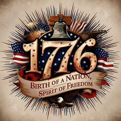4th of July Diamond Art Kits for Adults, 1776 USA Flag Liberty Eagle Diamond P.