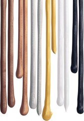 BASICS Acrylic Paint Set – 6 x 22ml Metallic & Iridescent Tubes for Artists