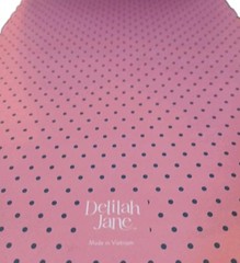 Delilah Jane – Large Sketchbook – Hippy Floral Pattern – NEW – 12x9x1