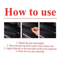 Car Scratch Removal Pen 7.4ml All Car Touchup Weatherproof Paint Pen-