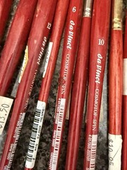 20 Davinci Cosmotop Spin Artist’s Paint Brushes Lot