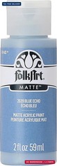FolkArt Paint, Blue Echo 2 Fl Oz