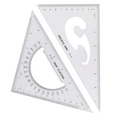 Triangle Set 8 Inch 30/60 & 45/90 … 8 Inches, Clear