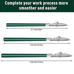 6 Pieces Art Ruling Pen 3 Sizes Masking Fluid Pen and 50 X 35 X 5 Mm Glue Residu