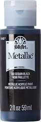 Superior 2 Oz Water-Resistant Acrylic Metallic Paint – Sequin Black Elegance