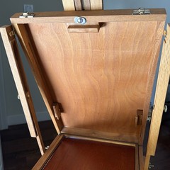 Blick by Jullian Full Size French Box Easel Wood Plein Air Painting Easel