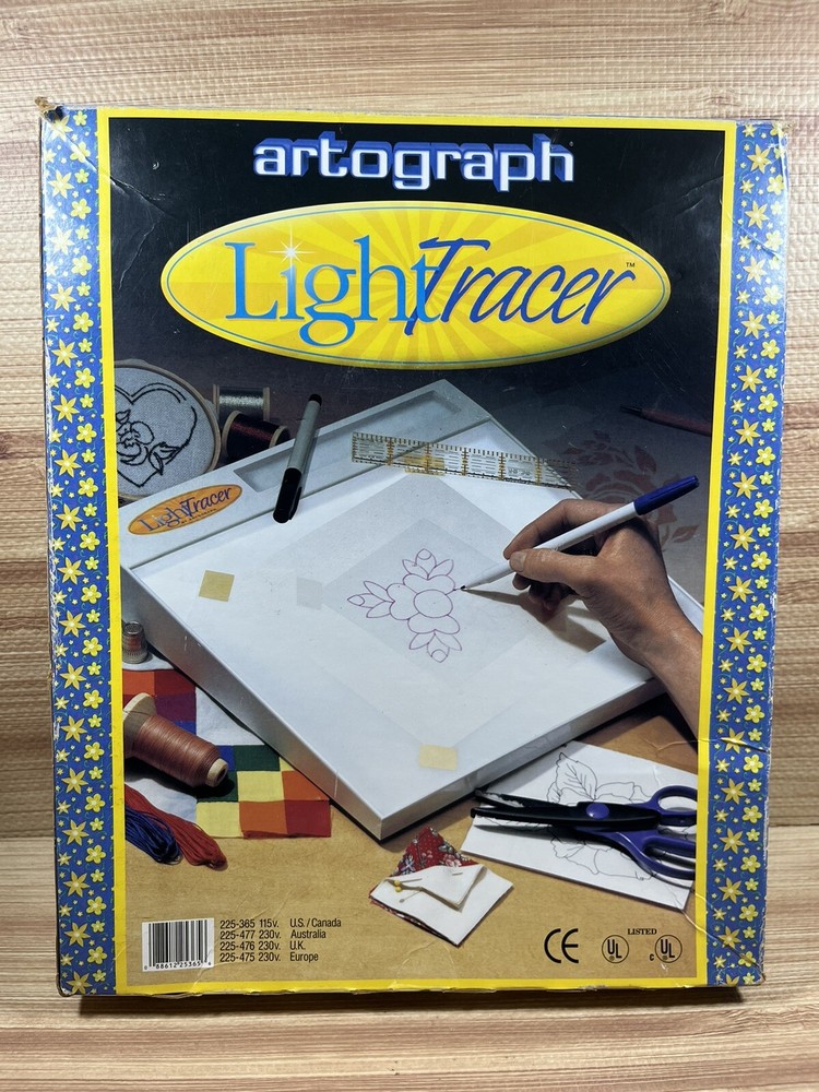 Light Tracer LED Artograph Model 225-365 10″ x 12″ Art Tracing Light Box Tested!