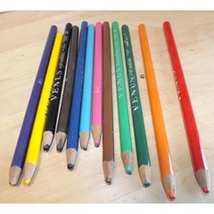 Lot of Advertising Pencils and Colored Pencil – See Description for Details