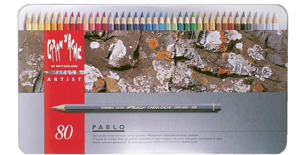 Caran d’Ache Pablo 80-Color Set 0666-380 [Genuine Japanese Product]