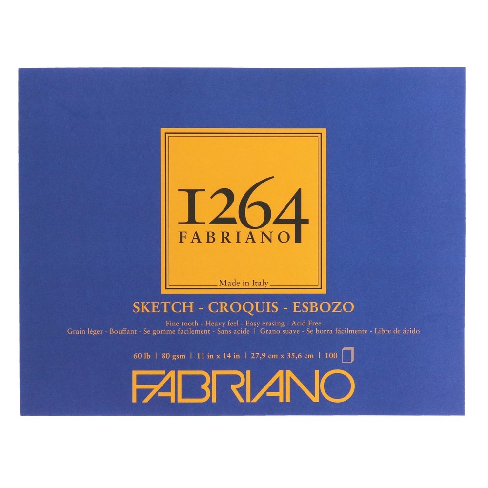 1264 Sketch Pad, 11 x 14, Light Cream