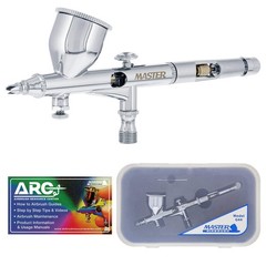 Master High Precision Detail Control G44 Dual-Action Gravity Feed Airbrush, 0…