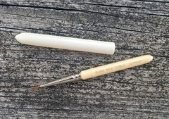 Rare MARX ‘HIDY’ Portable Red Sable Round Artist Brush 00 New NOS Germany