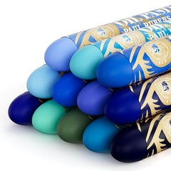 Large Oil Pastels Set – 12 Jumbo Ocean Colors, Creamy Texture for Artists