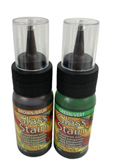 Lot DecoArt Transparent Glass Stain NOS (7 Colors) 1 oz. each Art Hobby Craft