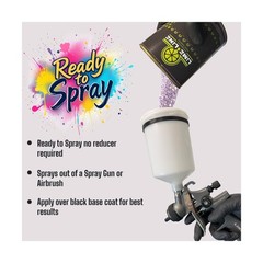 LiME LiNE Brandywine Metal Flake Automotive Basecoat- No Reducer Needed, Read…