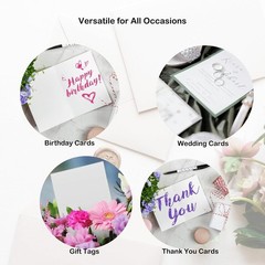 140lb 100% Cotton Watercolor Paper 4×6 Inch Watercolor Cards 32 Sheets