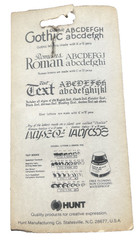 New in Pkg Vintage Speedball ‘A’ Style Lettering Set for Calligraphy with 6 Nibs