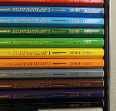 Caran d’Ache Supracolor l FINE 12 watersoluble colored pencils 2.9mm lead