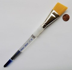Royal Soft Grip Gold Taklon Artist – Angular Brush-1″,3/4″,1/2″,3/8″,1/4 or 1/8″