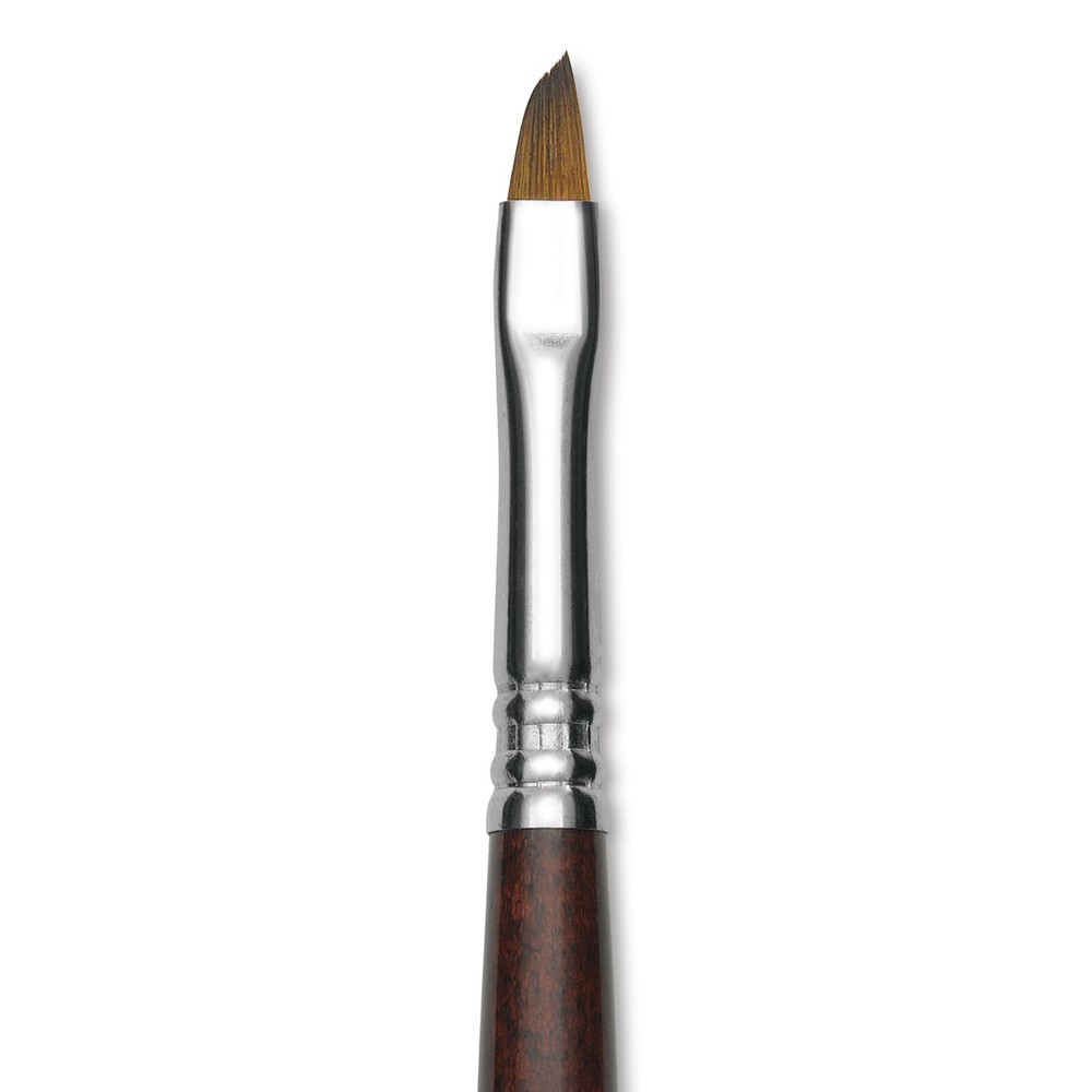 Escoda Prado Tame Synthetic Brush – Angular, Short Handle, Size 6