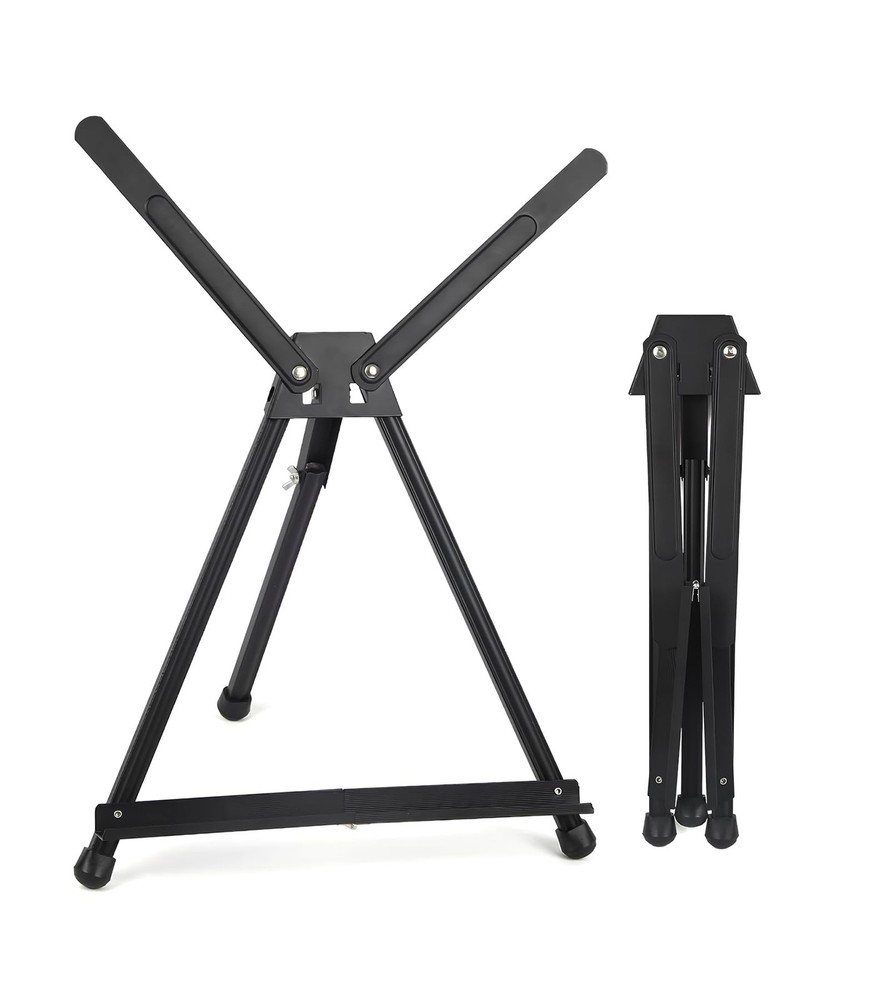 Tabletop Easel for Painting, 16″ to 21″ Artist Display Tripod with Extension,…