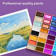 ARTISTRO Professional Watercolor Paint Set 1 Count (Pack of 48), 48 Colors