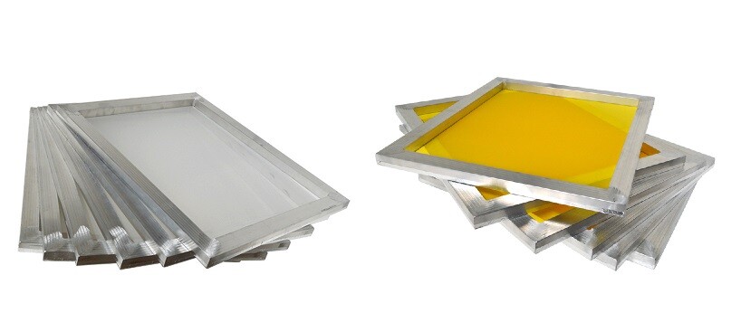 6PCs Yellow/White 10″*14″ Screen Frame with 110/160/200/230/305 Mesh USA Stock