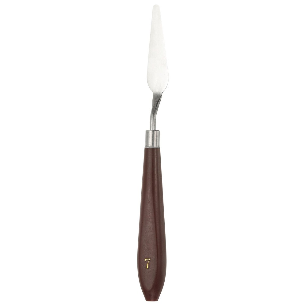 Painting Palette Knife 2.2 x 0.59 Inch Stainless Steel with Plastic Handle