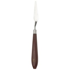 Painting Palette Knife 2.2 x 0.59 Inch Stainless Steel with Plastic Handle