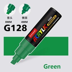 Acrylic Marker Pens Large Capacity 8mm 15mm Wide Line 15 Colors Poster Drawing