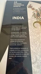 New/Sealed INDIA 16 Marker Colouring Sheets Pepin Felt Tip Pens/Markers