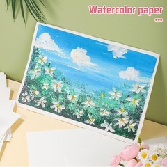 120 Sheets Watercolor Paper 8.5 x 11 White 140 lb