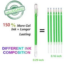 Gel Pen Glitter Gel Pens Fine Tip Pens with 150% More Ink for Adults Multicolor