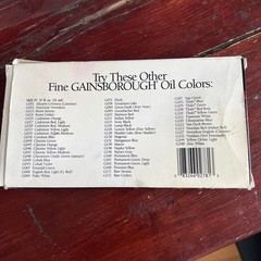 Grumbacher Gainsborough Oil Color Set 6 Tube #628