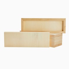 Bright Creations Unfinished Wood Canvas Boards – 4×12 inch, inch