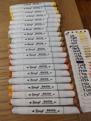 82pc Bianyo Classic Series Art Markers + Durable Carrying Case & Swatches