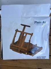 Plein Air by Julian Paris Folding Tabletop Travel Box Easel