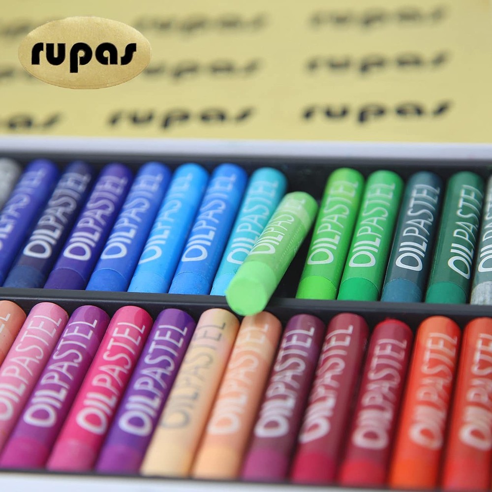 Soft Oil Pastel 48 Color Set Professional Grade
