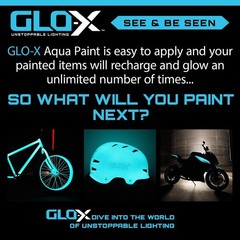 Glow in the Dark Acrylic Paint – UV Reactive Fluorescent Paint for Indoor Walls