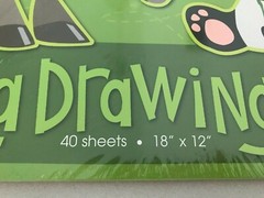 (6) NORCOM 40 Sheets 18″ x 12″ Manila Drawing Paper (1) Construction Paper NEW