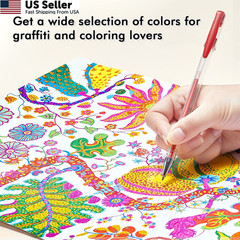 Shuttle Art 120 Unique Colors (No Duplicates) Gel 1 Count (Pack of 120), grey