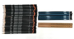 Derwent Graphic General’s Bazic LOT OF 28 Drawing Pencils Variety Lead Bundle