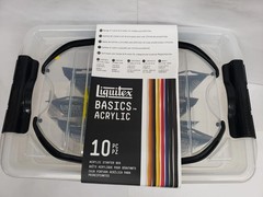 Liquitex Basics Acrylic – Acrylic Starter Box 10 Pc Set