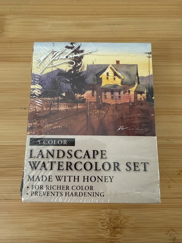 M. Graham Tube Watercolor Landscape Set New In Sealed Box 5x15ml