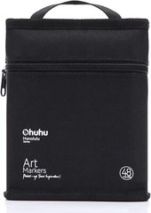 Ohuhu 48 Colors Alcohol Pastel Markers Brush & Fine+1 Marker Blender- Sweetness