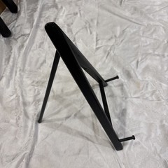 Black Wood Art Portrait Easel Medium